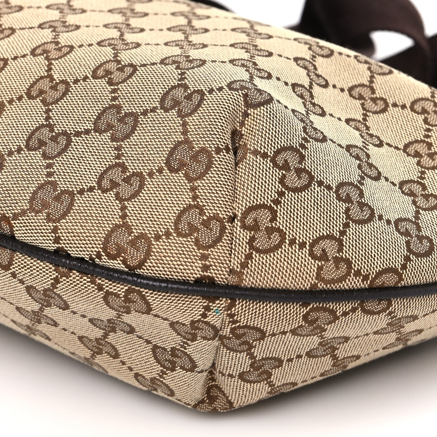 Monogram Medium Half Moon Hobo Dark Brown
