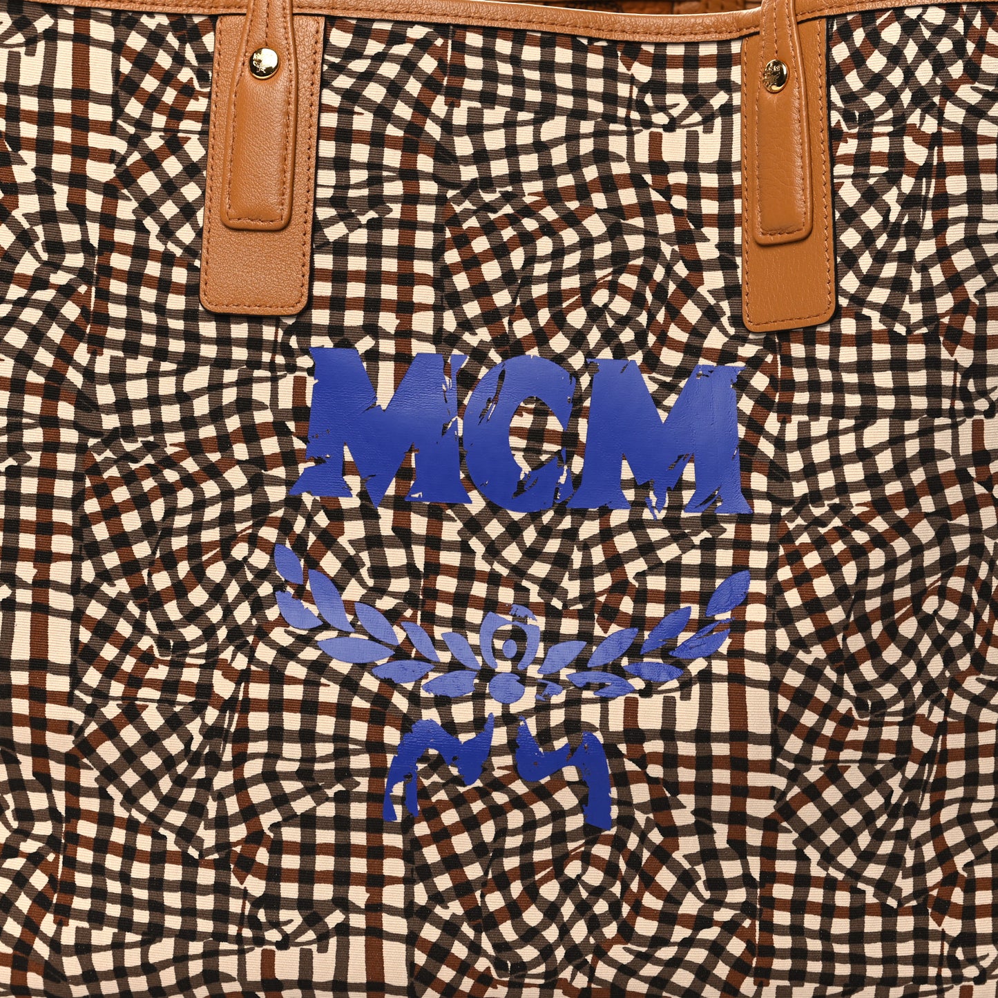 Visetos Large Liz Reversible Shopper Tote Cognac