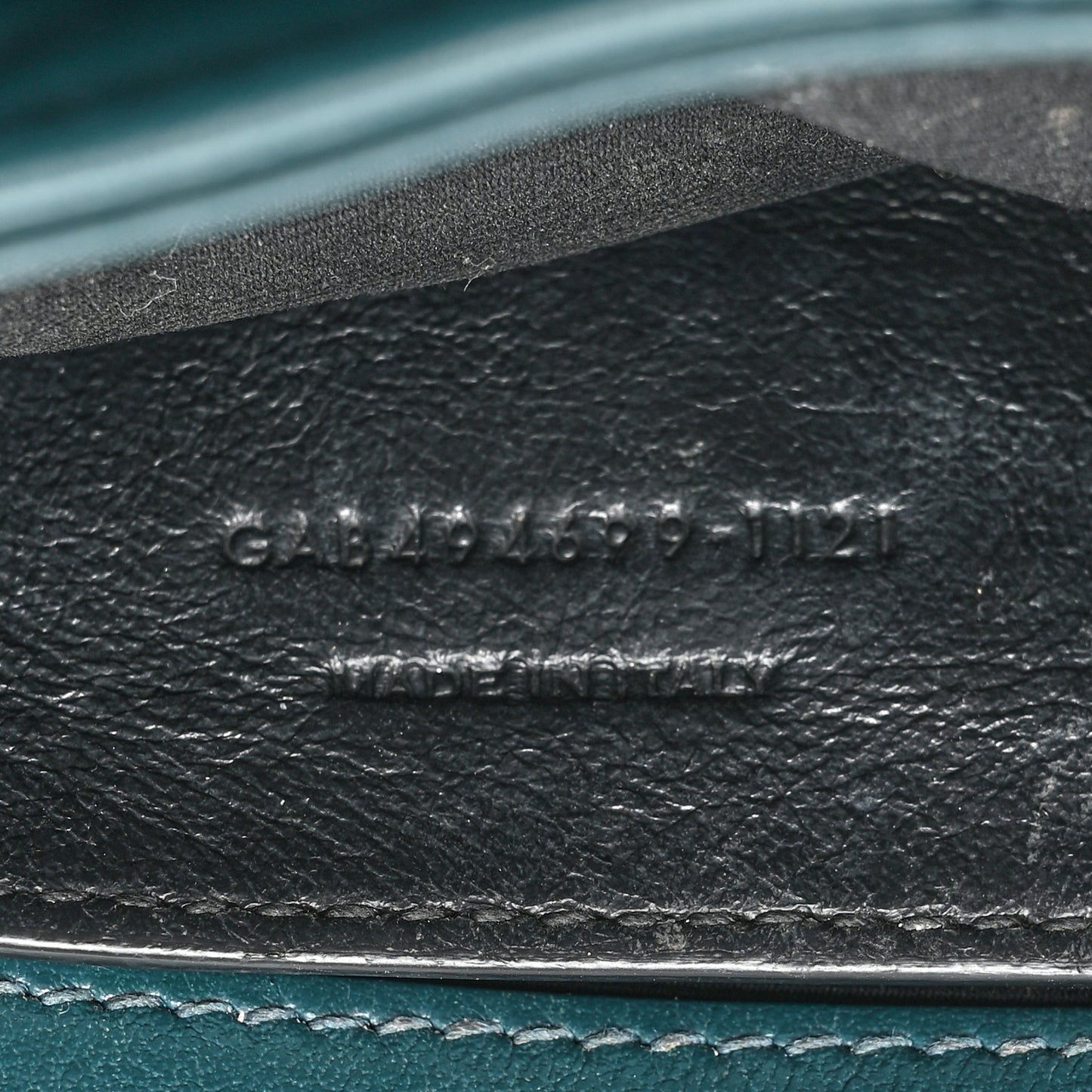 Calfskin Y Quilted Monogram Small Loulou Chain Satchel Green