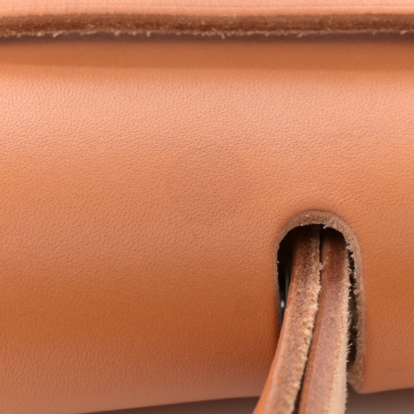 Toile Vache Calfskin Herbag 30 PM Natural