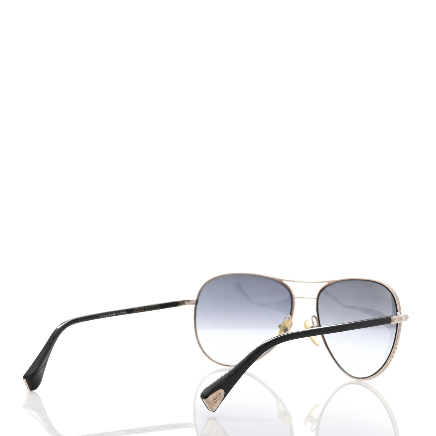 Louis Vuitton Monogram Conspiration Pilote Sunglasses Z0165U Argent 4 of 7