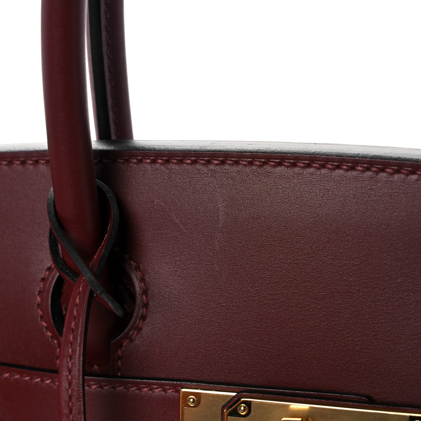 Taurillon Clemence Sombrero Birkin 30 Rouge H