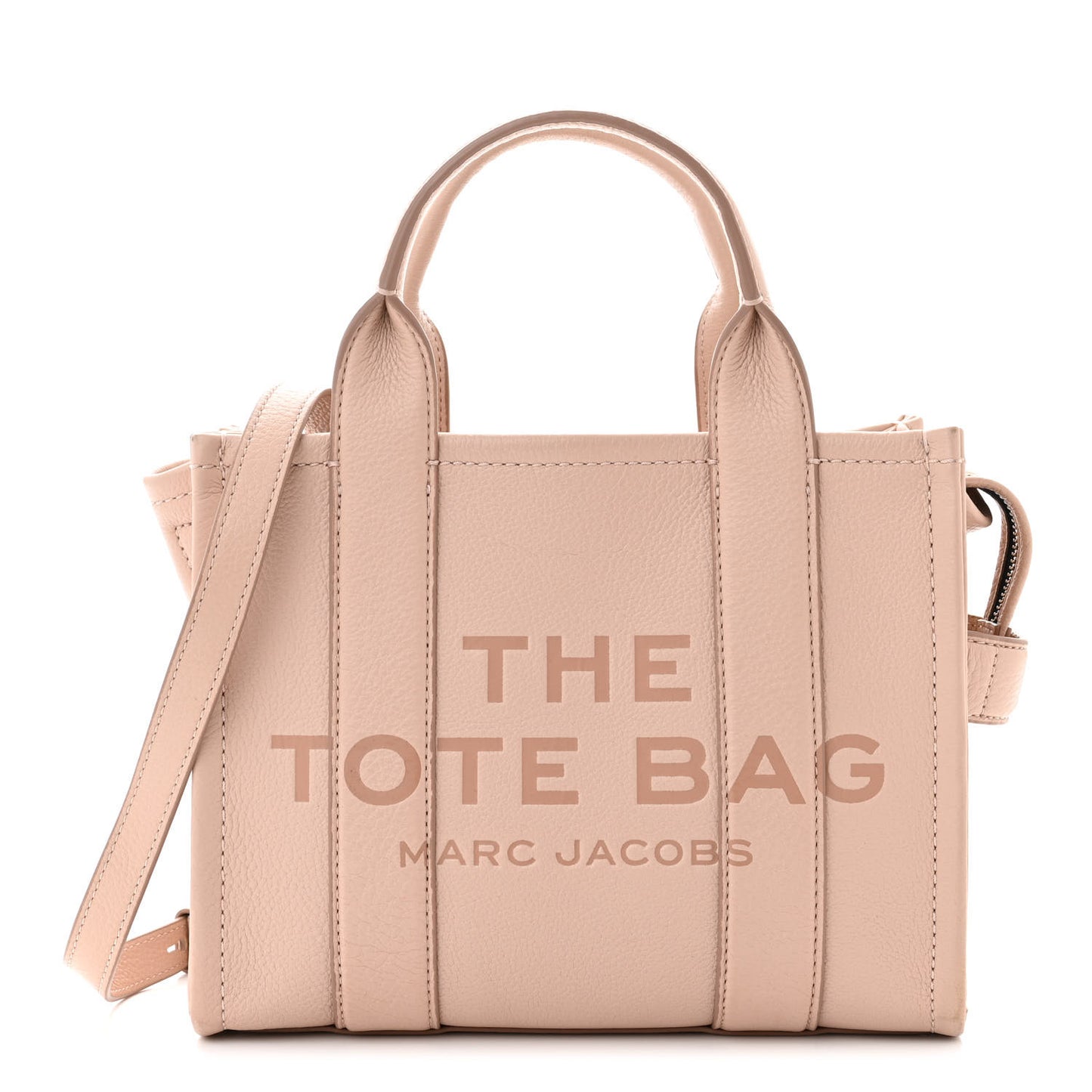 Grained Calfskin The Tote Bag Rose Dust