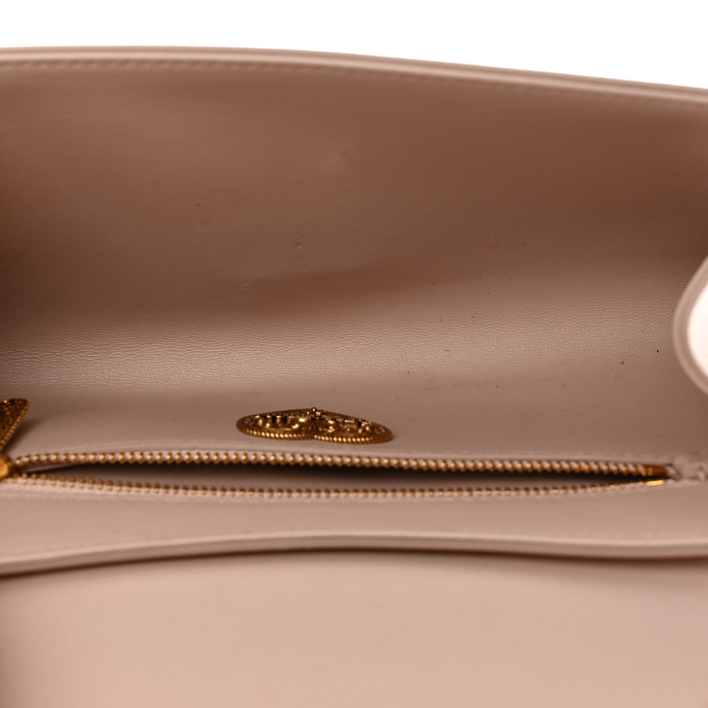 Calfskin Medium Devotion Crossbody Bag Cipria