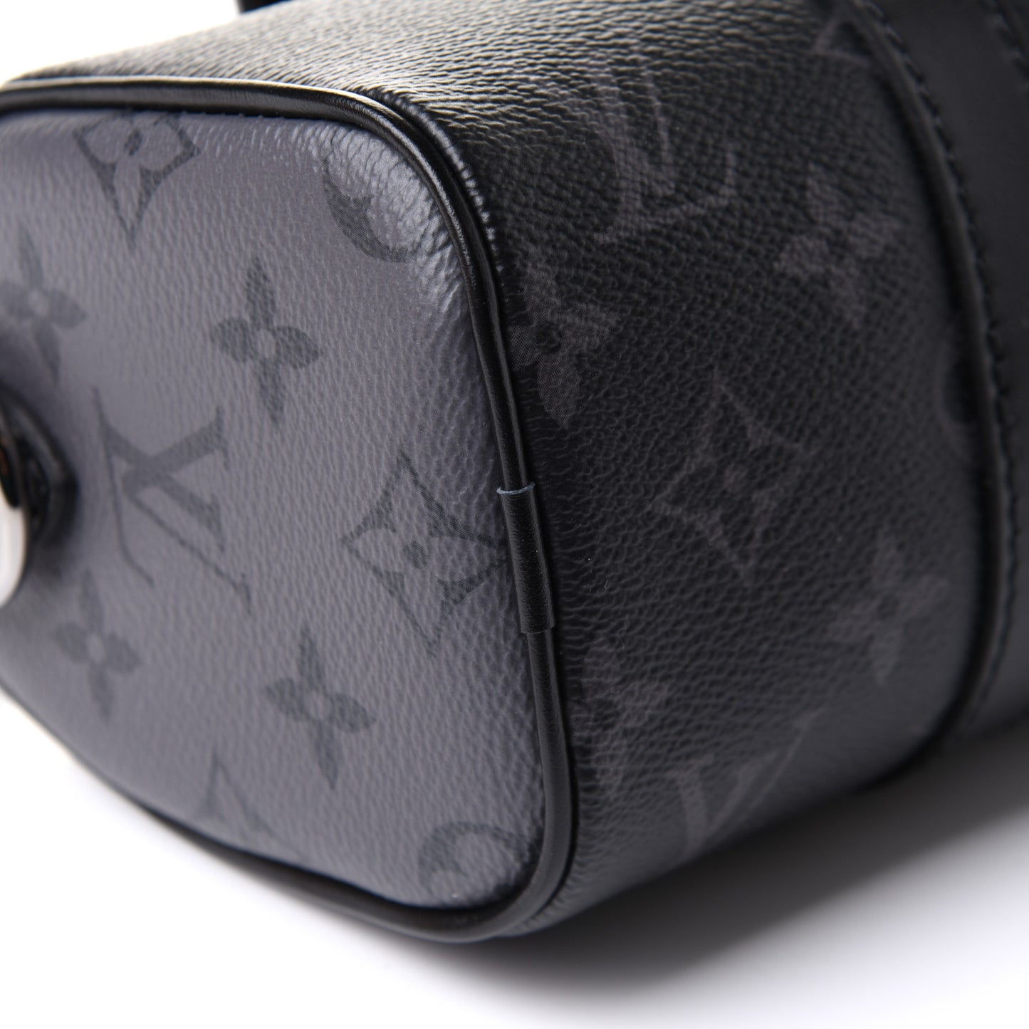 Reverse Monogram Eclipse Keepall XS Black