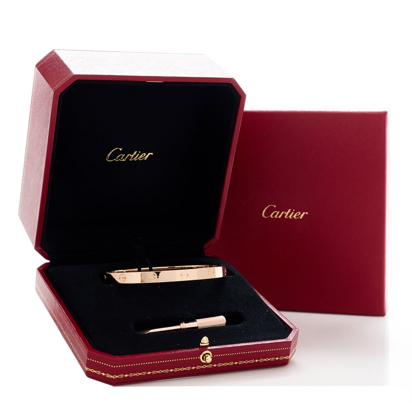 18K Pink Gold LOVE Bracelet 20