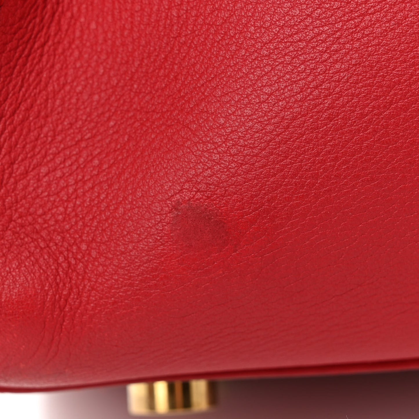 Calfskin Baby Monogram Cabas Red