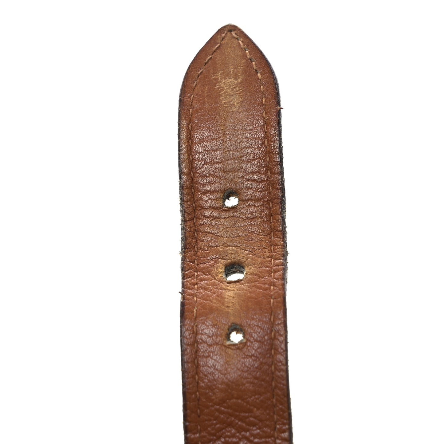 Calfskin Bamboo Backpack Brown