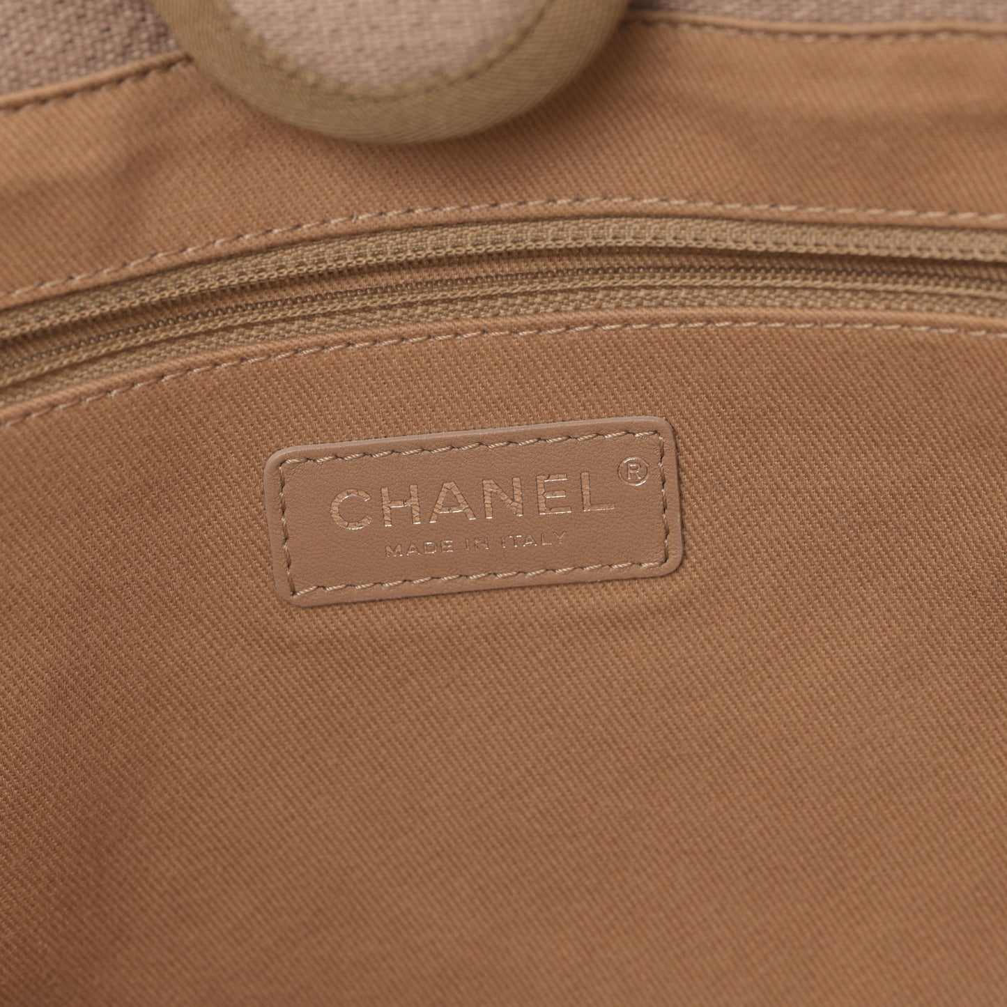 Canvas Small Deauville Tote Ecru