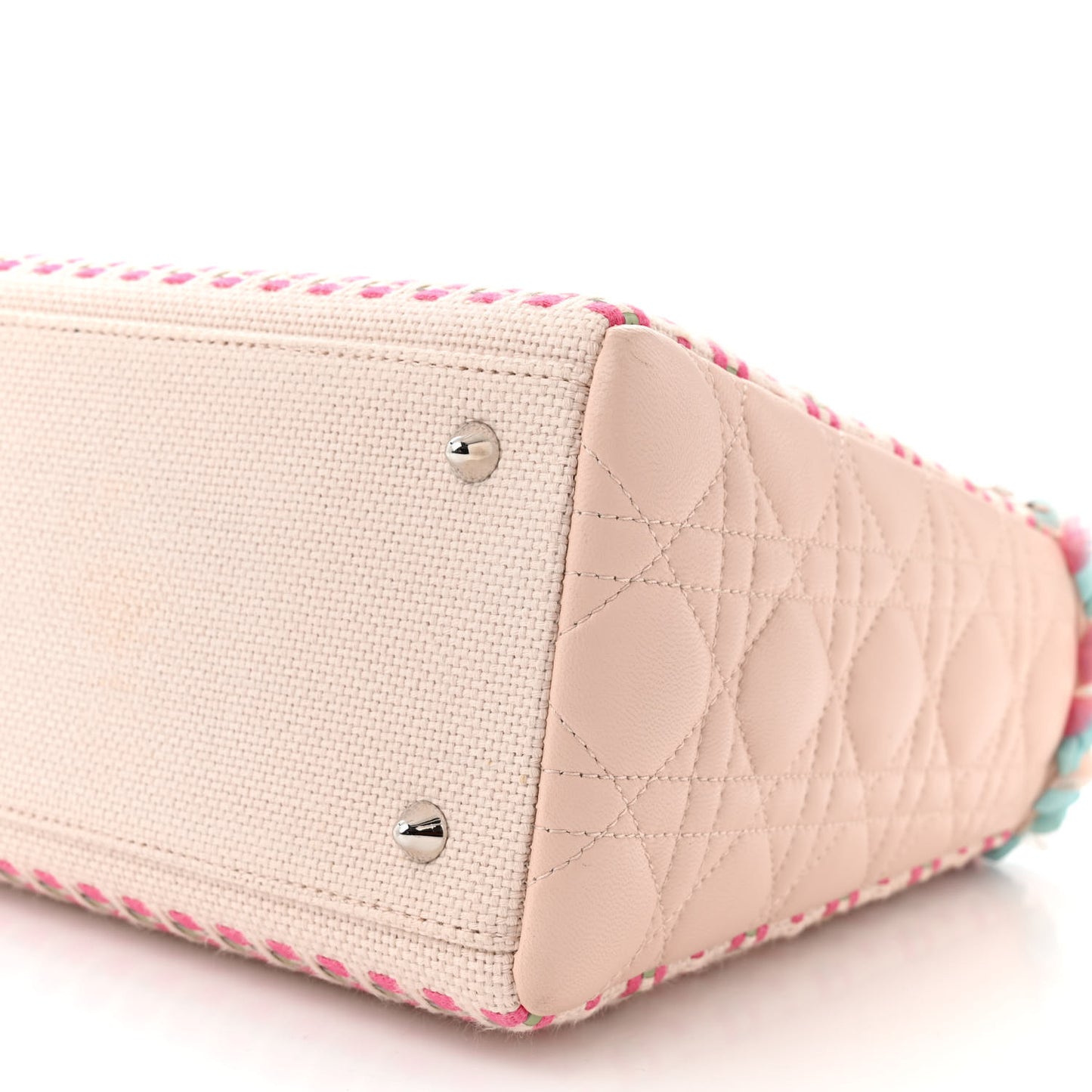 Tweed Sequin Medium Lady Dior Multicolor