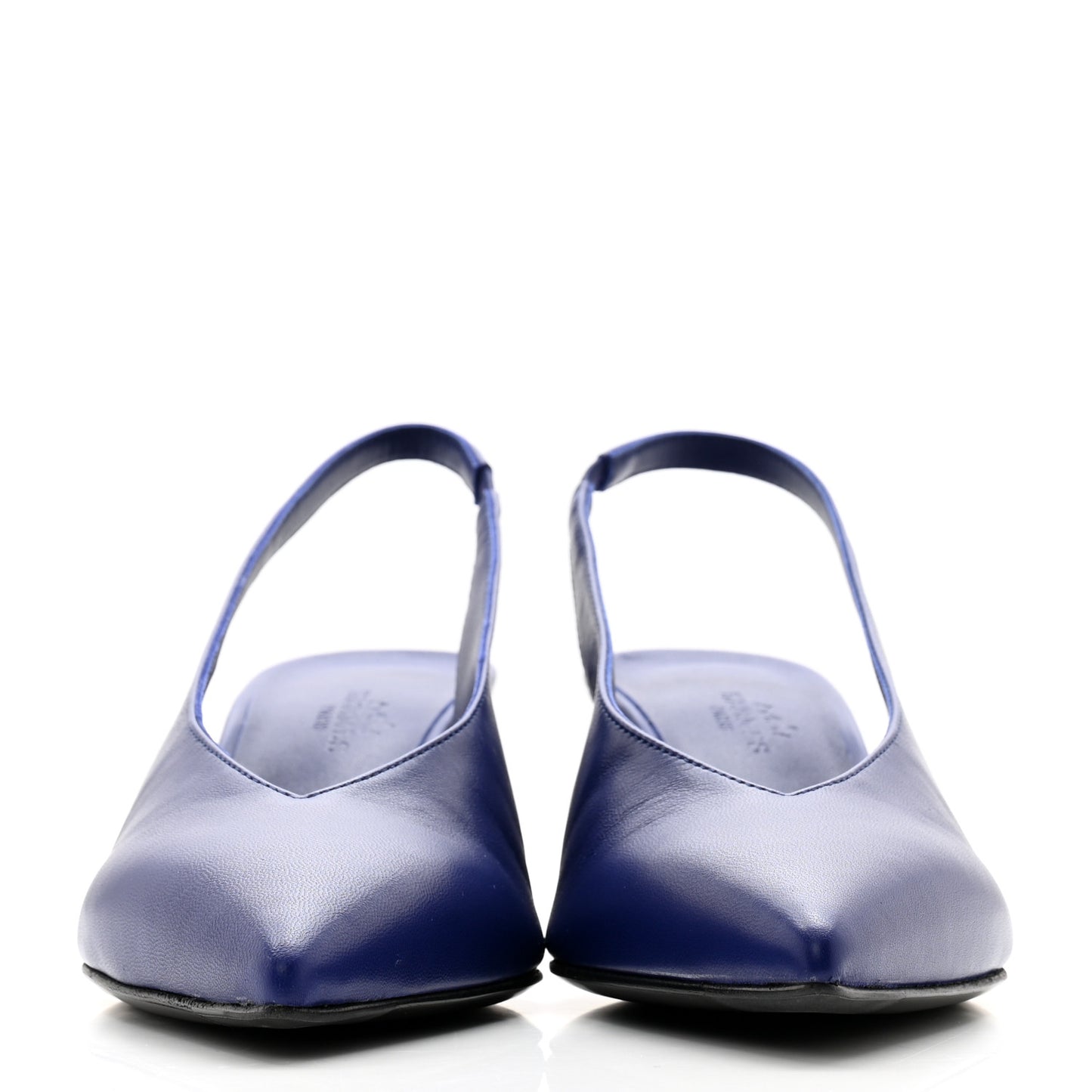 Nappa Antim 55 Slingback Pumps 36 Bleu Electrique