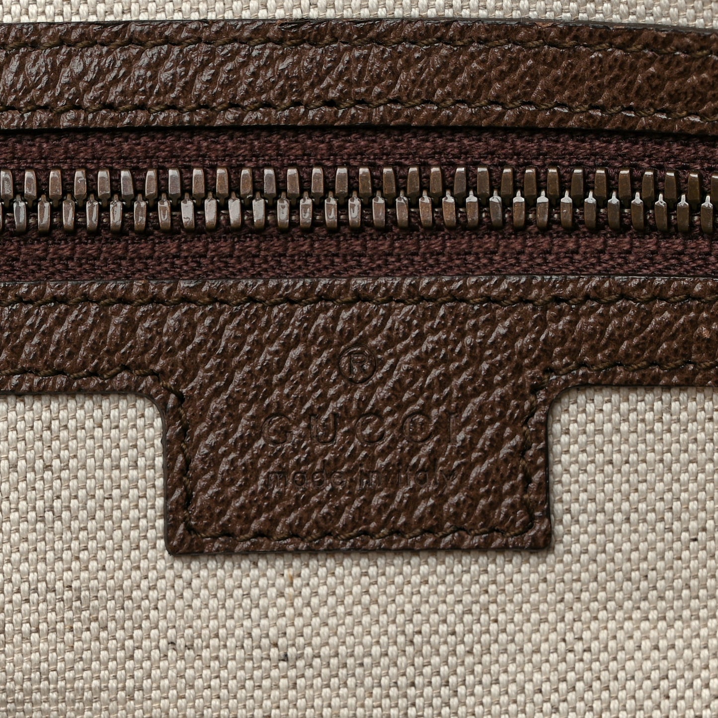 GG Supreme Monogram Textured Dollar Calfskin Web Large Savoy Duffle Bag Beige Ebony New Acero