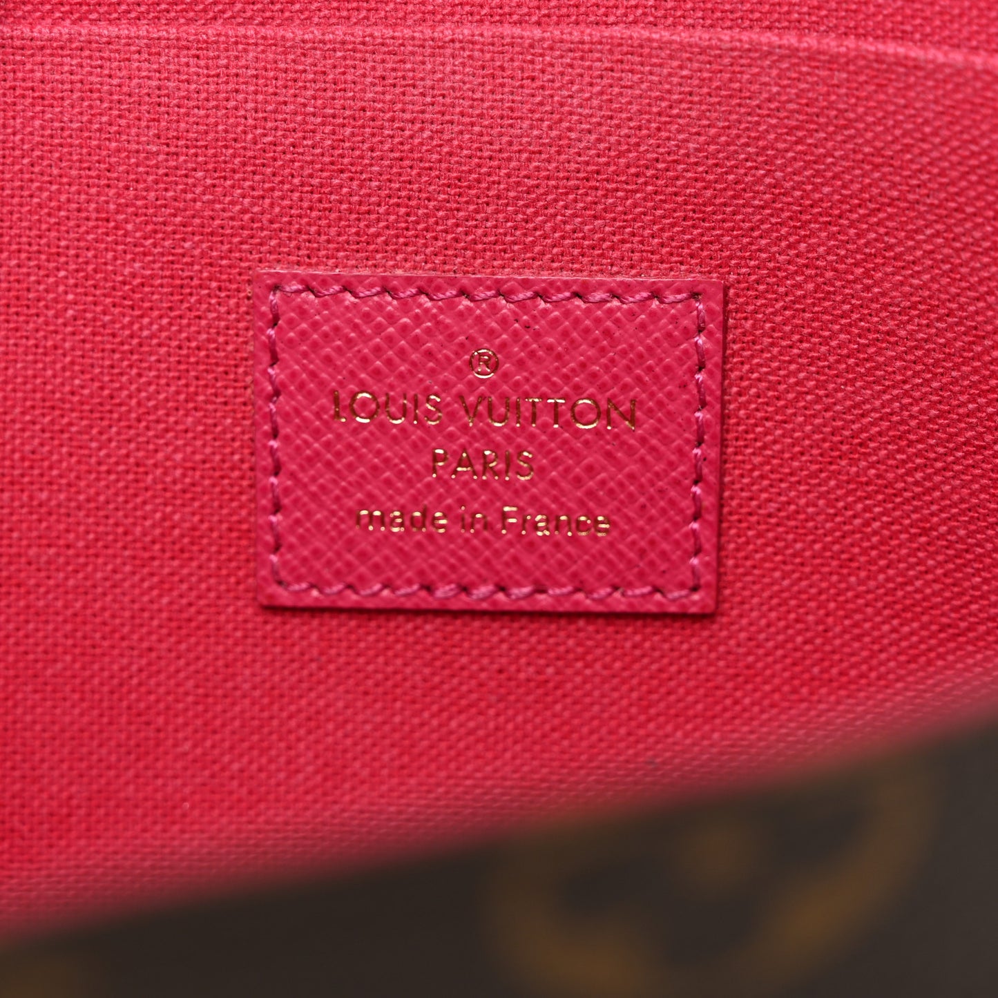 LOUIS VUITTON Monogram World Tour Pochette Felicie