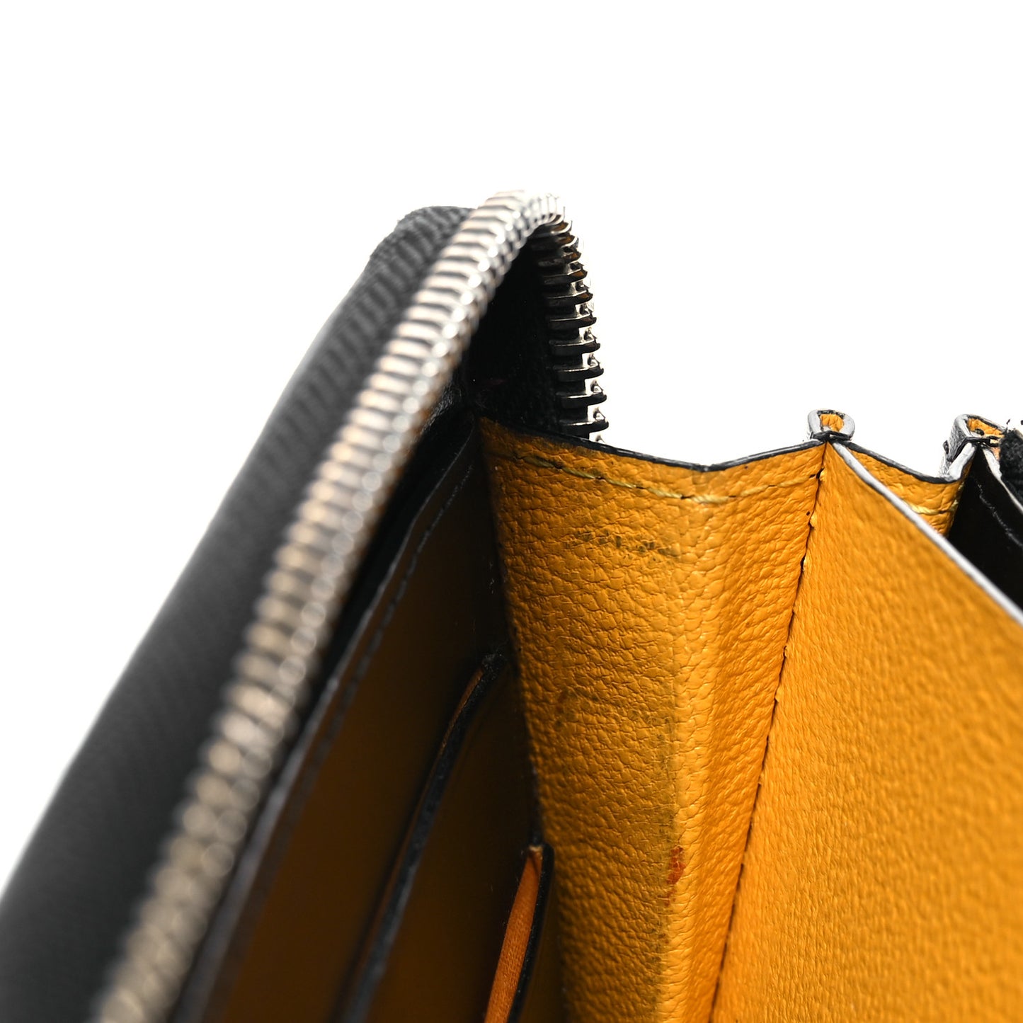 Goyardine Matignon Zip Around GM Wallet Black