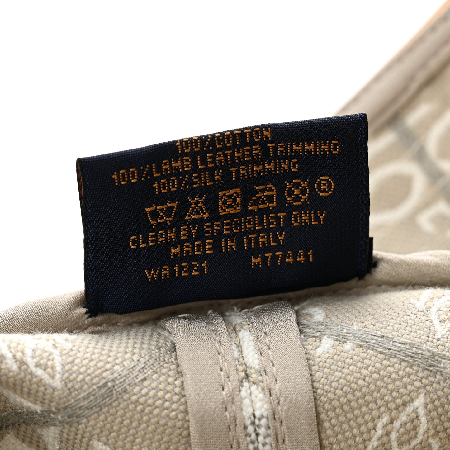 Jacquard Since 1854 Bucket Hat M Beige