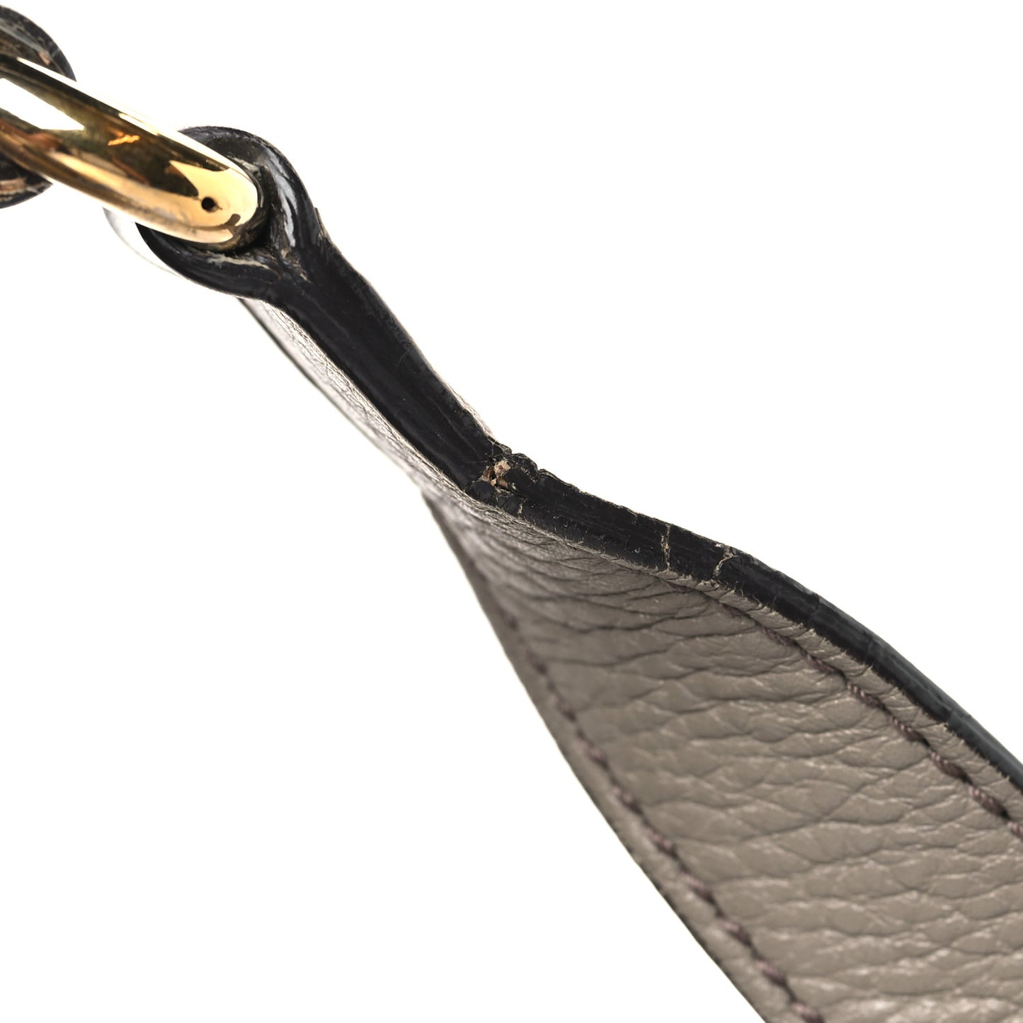 Pebbled Calfskin Small Soho Hobo Fango