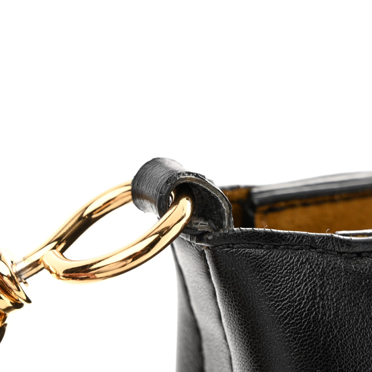 Eco Alter Nappa Perforated Logo Mini Crossbody Black