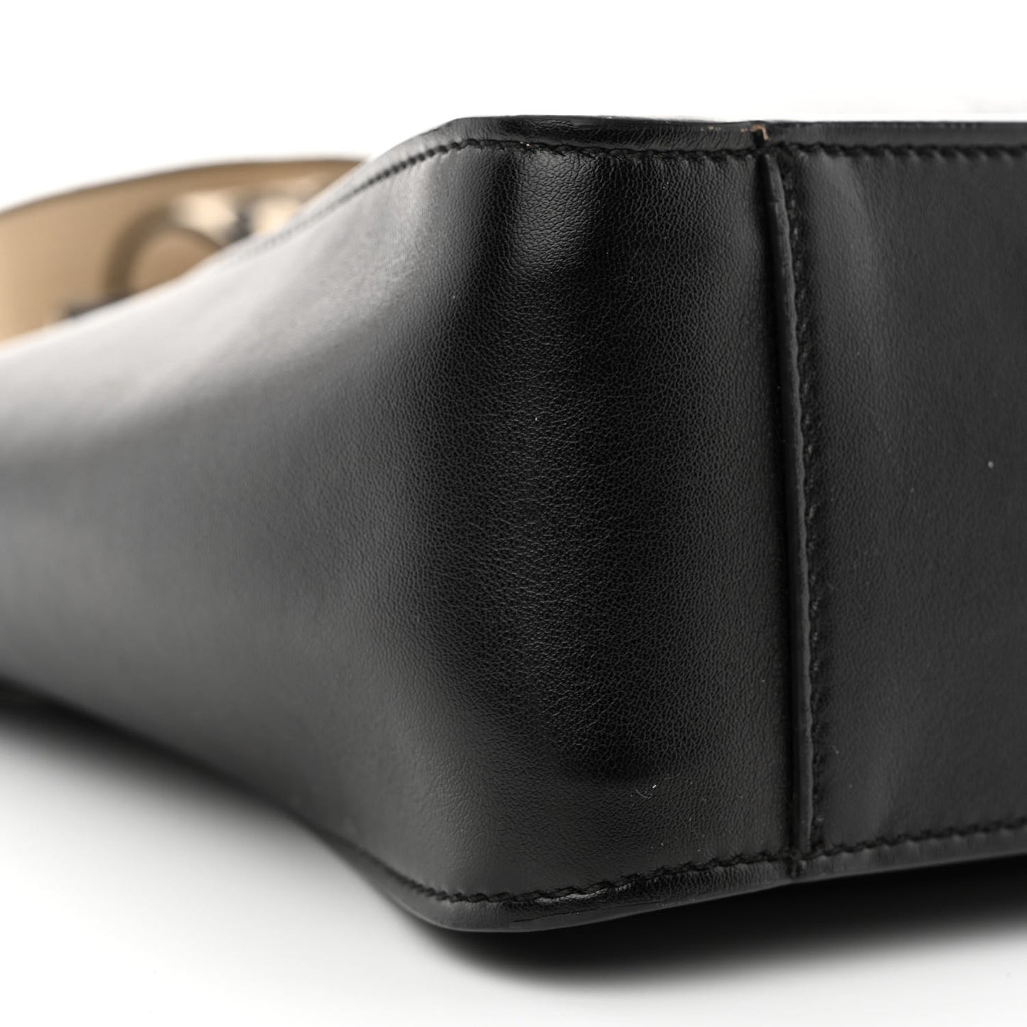 Eco Alter Nappa Perforated Logo Mini Crossbody Black