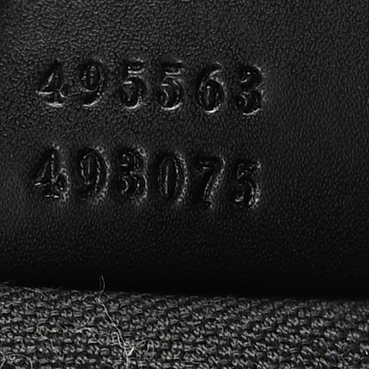 Soft GG Supreme Monogram Calfskin Web Double Buckle Backpack Black