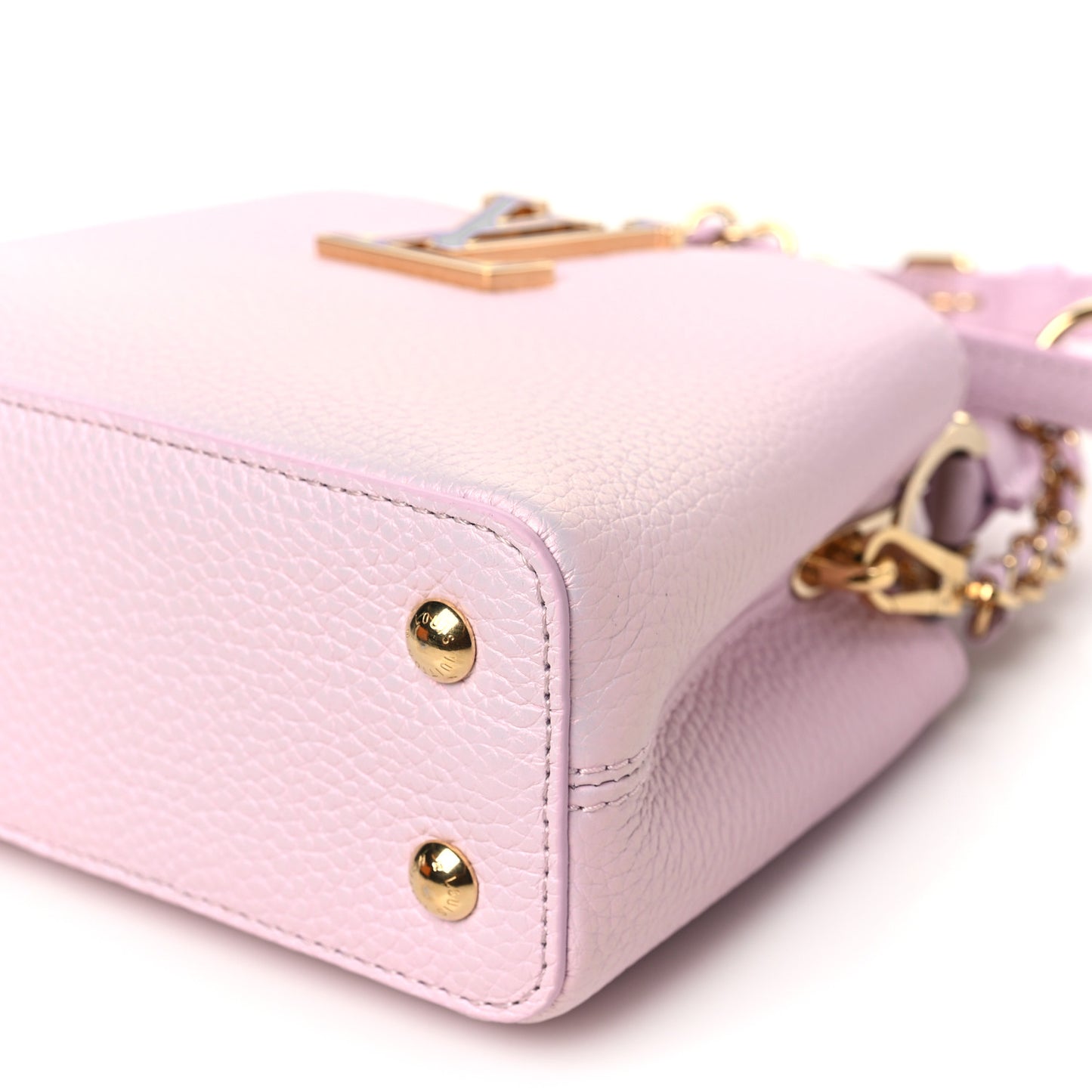 Taurillon LV Ski Capucines Mini Pearly Lilac