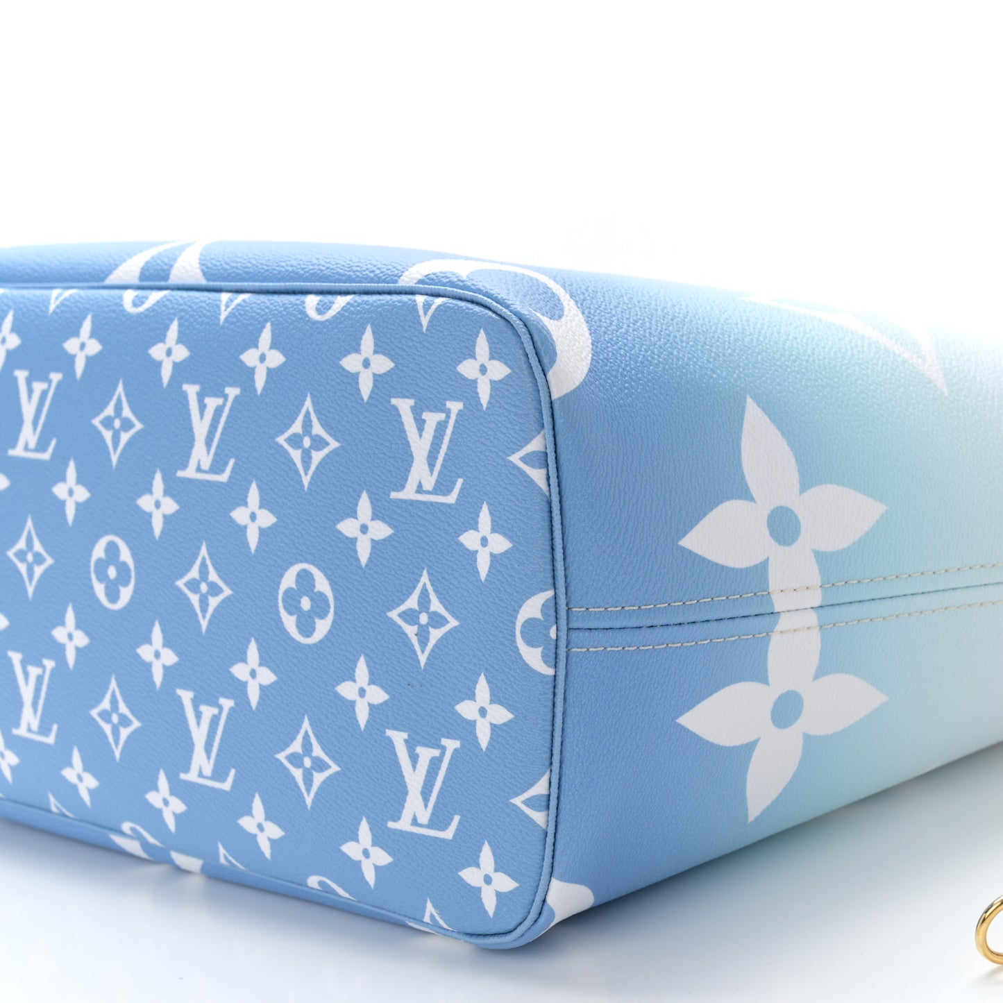 Monogram Giant By The Pool Neverfull MM Blue