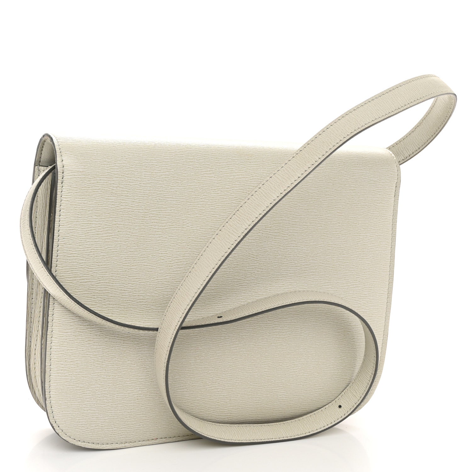 Celine Liege Calfskin Medium Classic Box Flap Bag Pale Grey 3 of 13