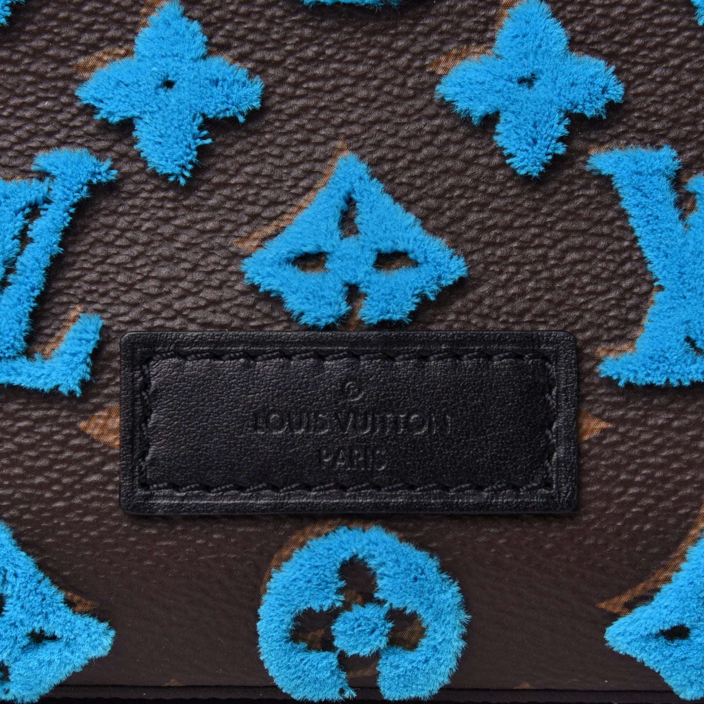 Monogram Tuffetage Soft Trunk Backpack PM Turquoise
