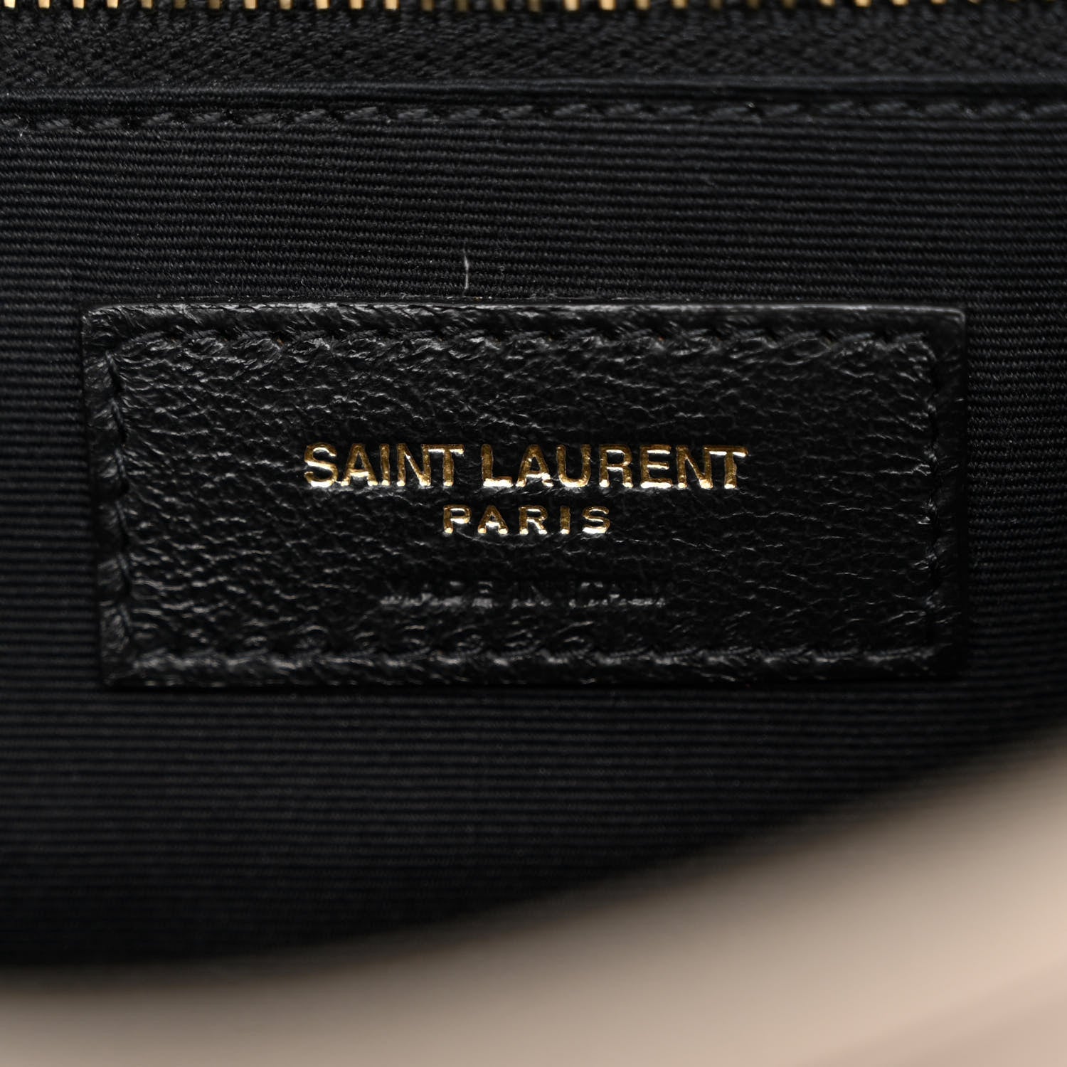 Saint Laurent Lambskin Matelasse Monogram Medium Niki Chain Satchel Crema Soft 6 of 9