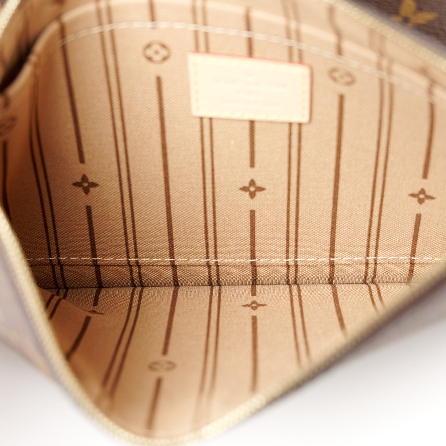 Monogram My LV Heritage Neverfull MM Gris White