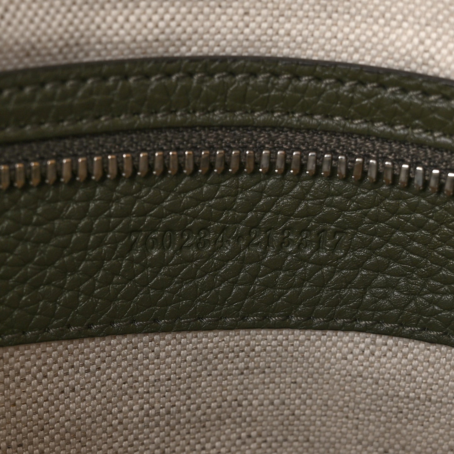 Calfskin Jumbo GG Embossed Double Buckle Medium Messenger Bag Dark Vintage Olive
