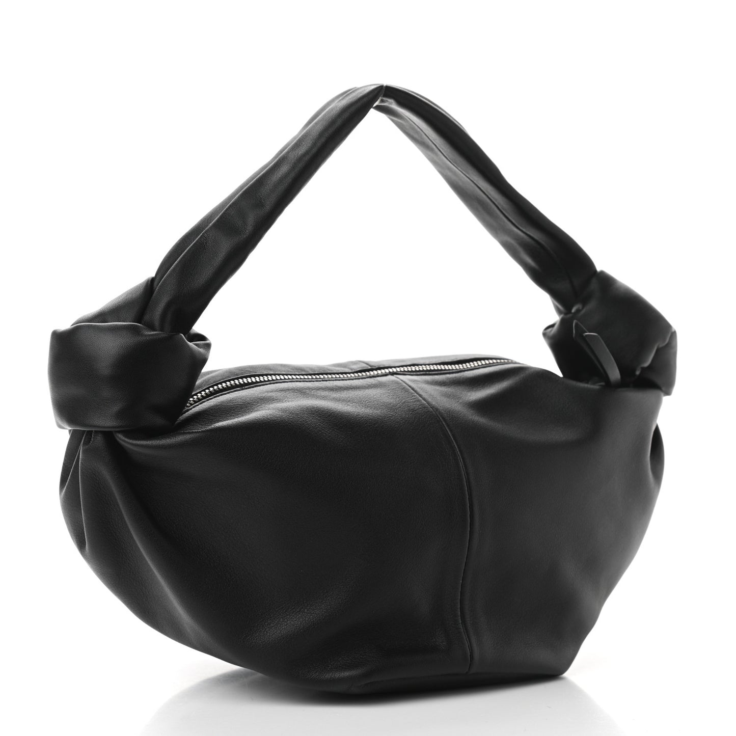 Nappa Mini Double Knot Bag Black