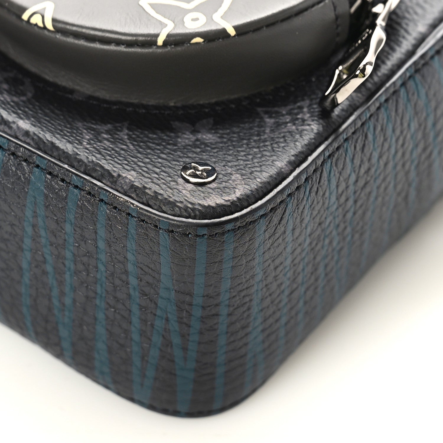 Louis Vuitton Monogram Eclipse Volga On Strap Crossbody Multicolor 8 of 8