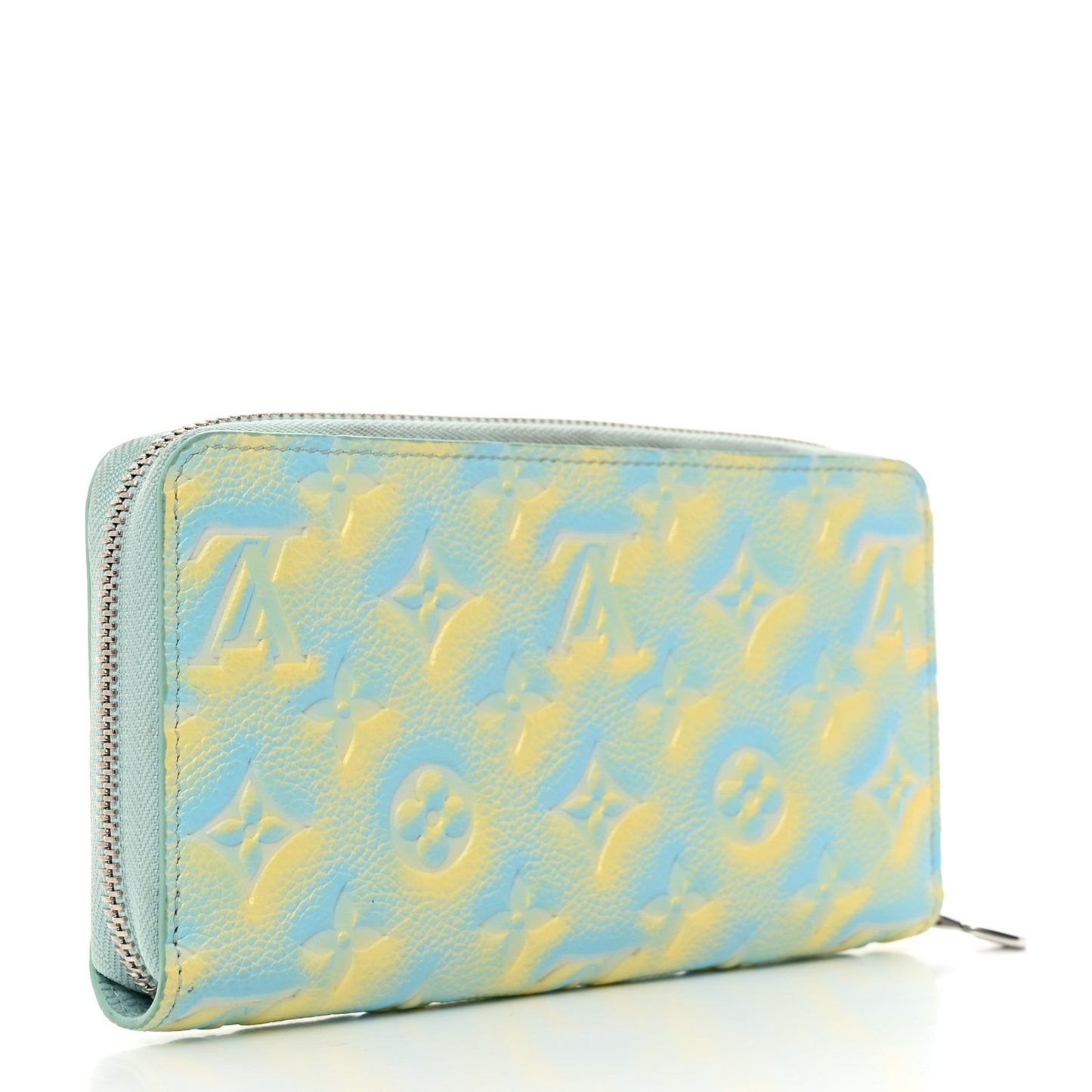 Empreinte Monogram Summer Stardust Zippy Wallet Water Green