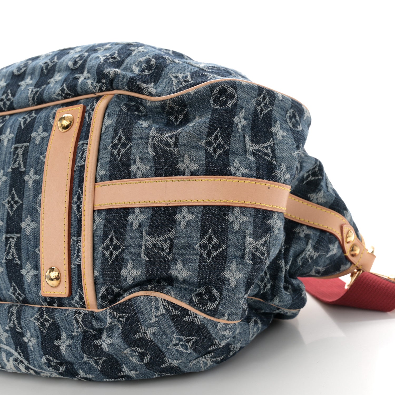 Louis Vuitton Denim Raye Cabas GM 10 of 14