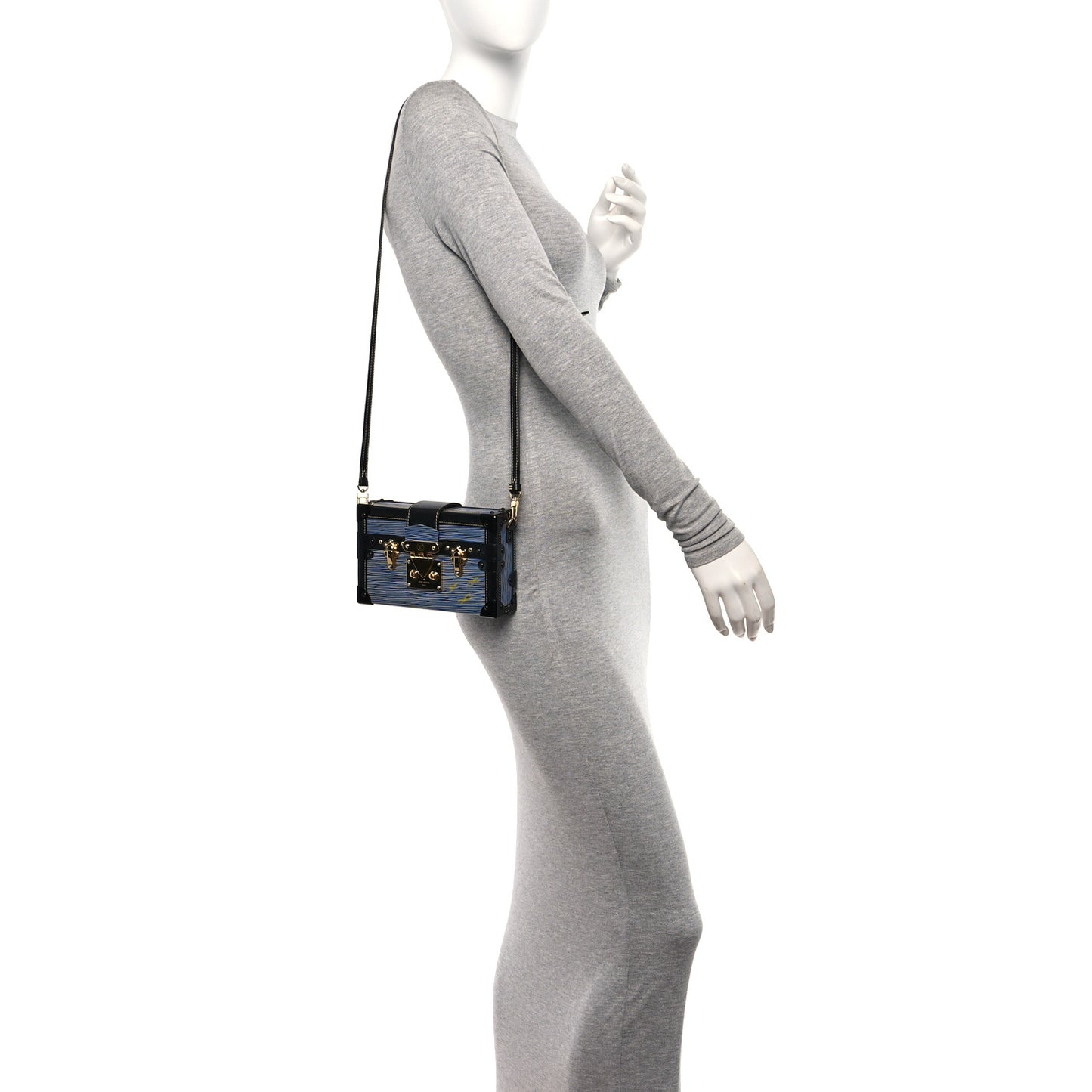 Epi Petite Malle Denim Light