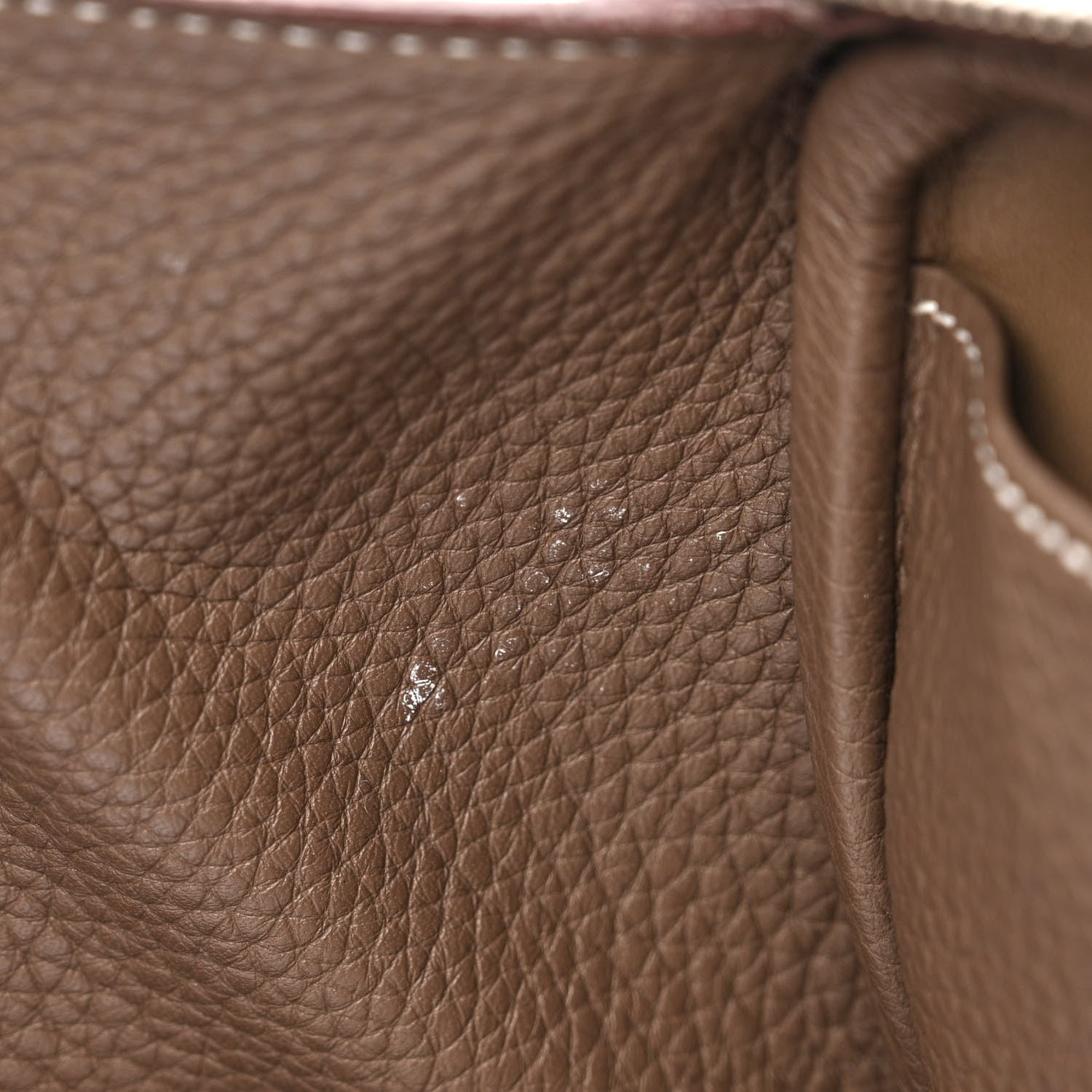 Hermes Taurillon Clemence Lindy 30 Etoupe 8 of 11