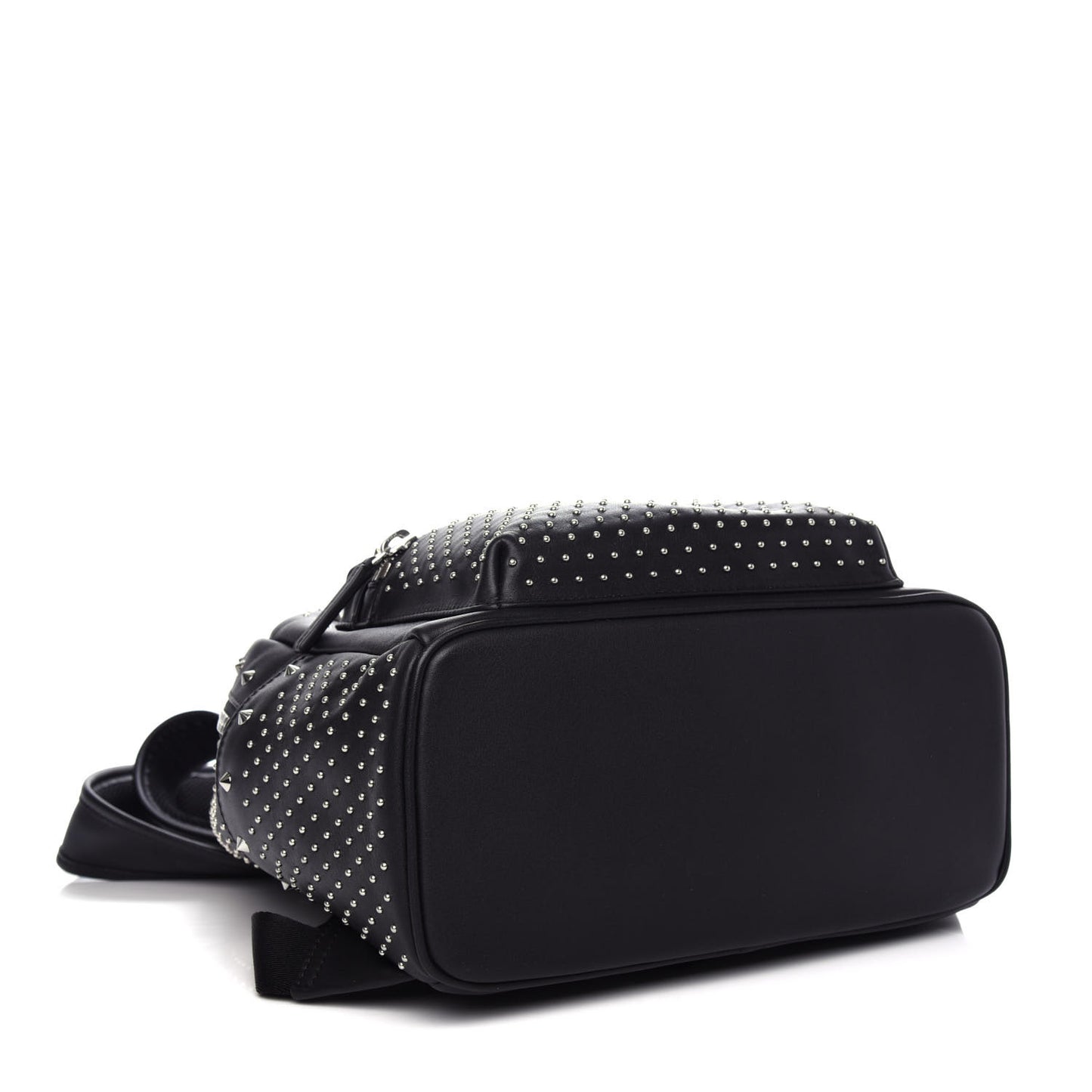 Calfskin Studded Small Stark Backpack Black