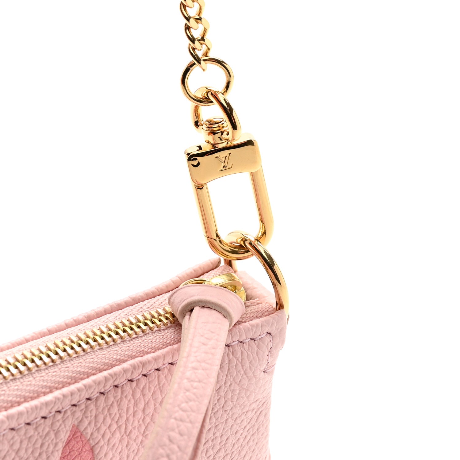 Louis Vuitton Empreinte Monogram Giant By The Pool Mini Pochette Accessories Bouton De Rose 7 of 8