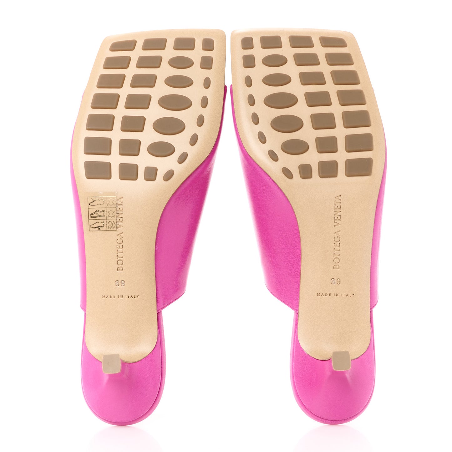 Lambskin Stretch Lounge Sandals 39 Hollyhock