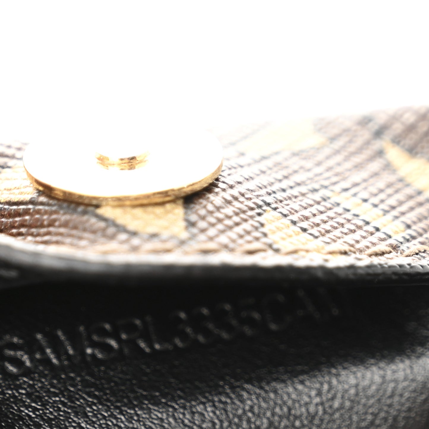 E-canvas Monogram TB Bucket Bag Bridle Brown