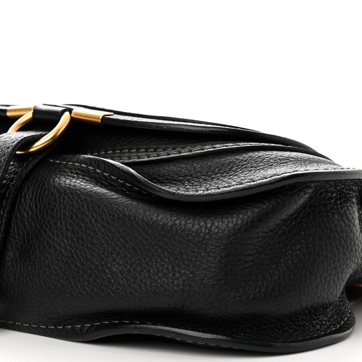 Calfskin Mini Marcie Satchel Black