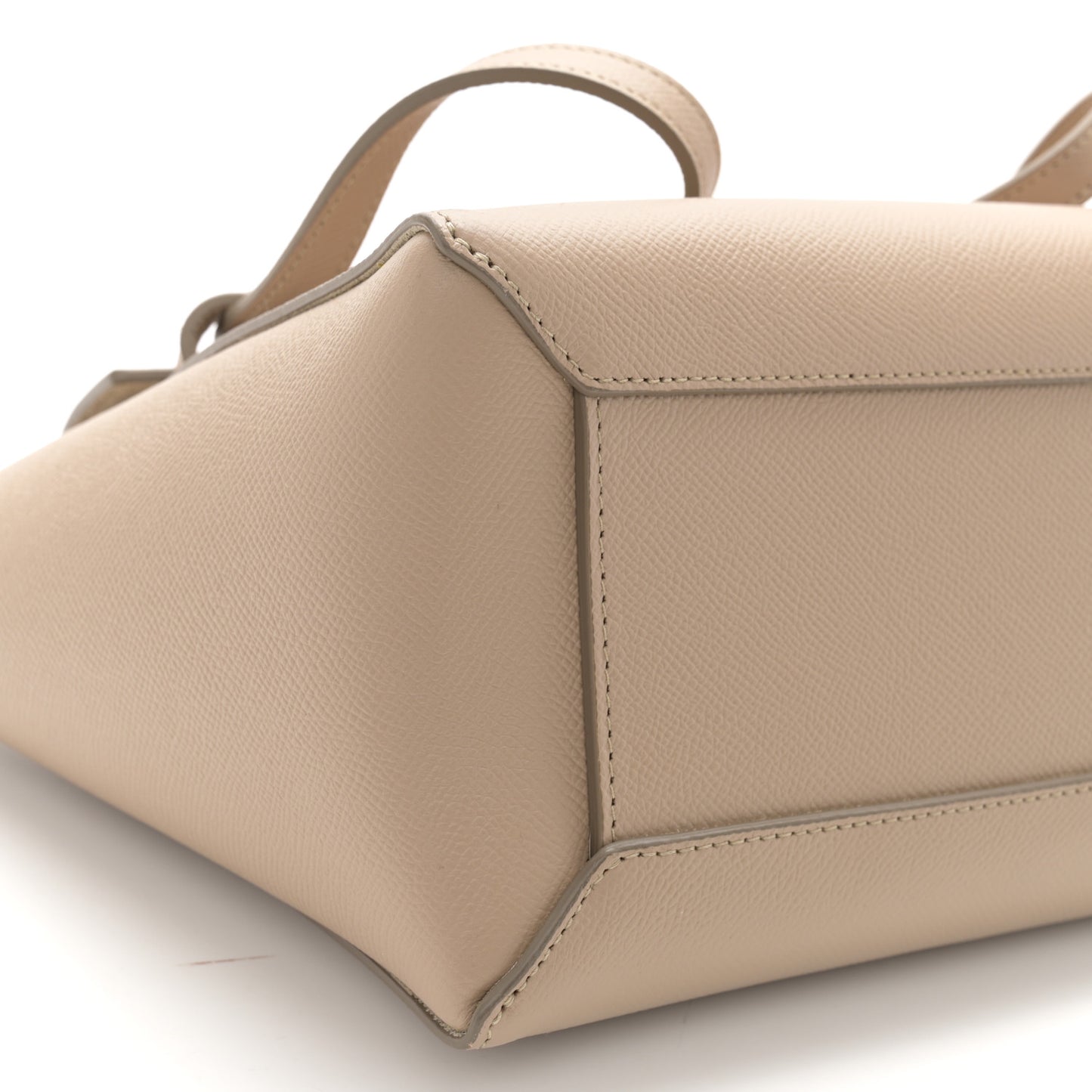 Grained Calfskin Micro Belt Bag Dune