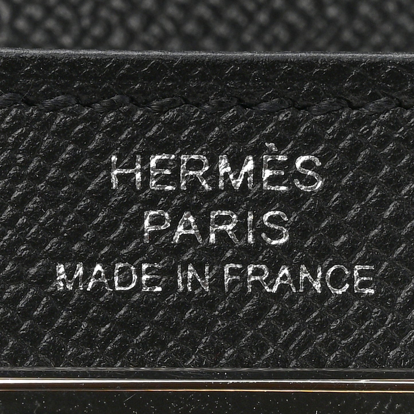 Epsom Kelly Pocket Compact Wallet Black