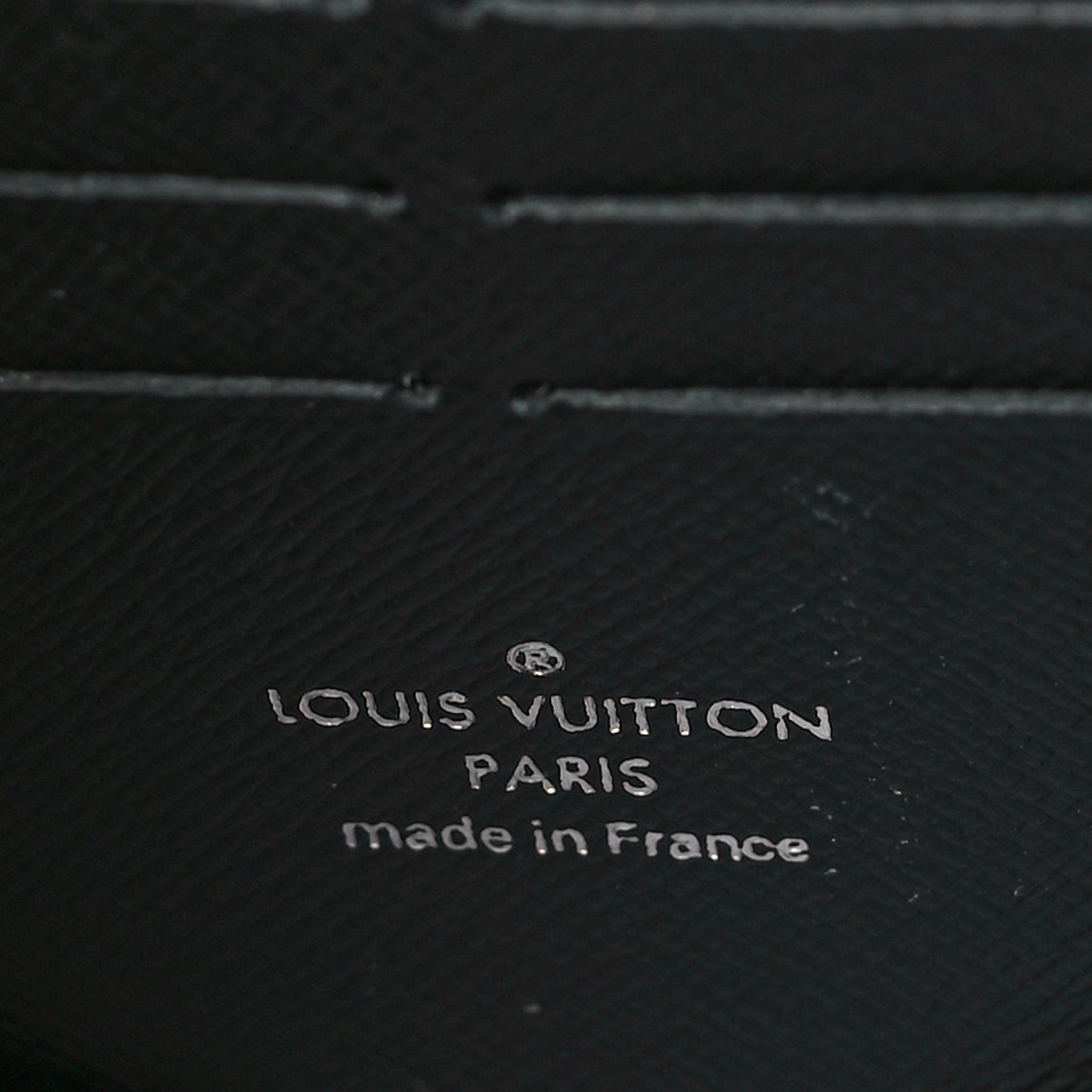 Epi Twist Belt Chain Wallet Black