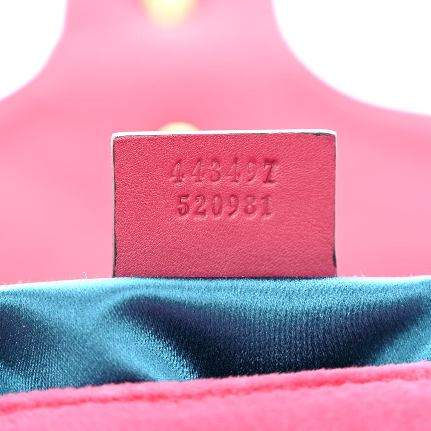 Velvet Matelasse Small GG Marmont Shoulder Bag Light Raspberry Rose