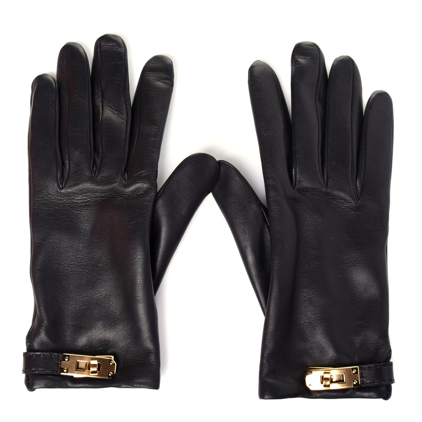 Lambskin Hommage Gloves 7 Black