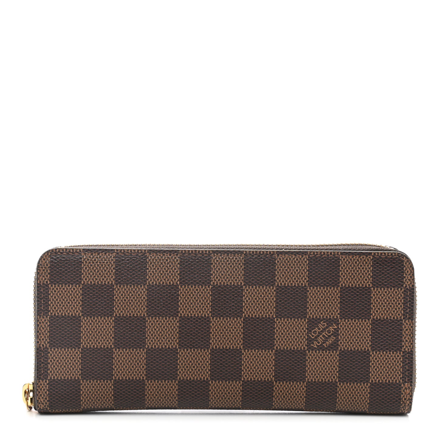 Damier Ebene Clemence Wallet Rose Ballerine