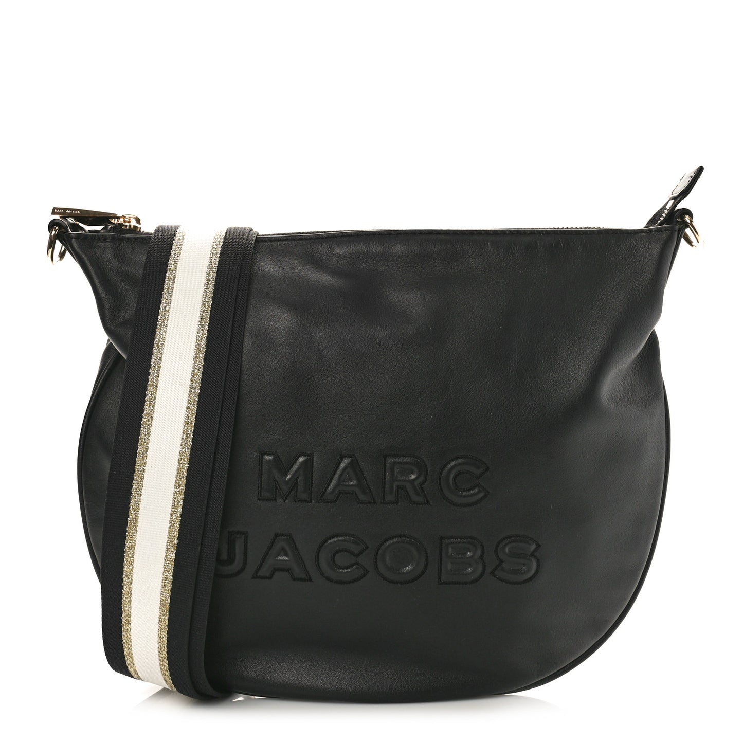 Calfskin Mini The Flash Hobo Crossbody Black