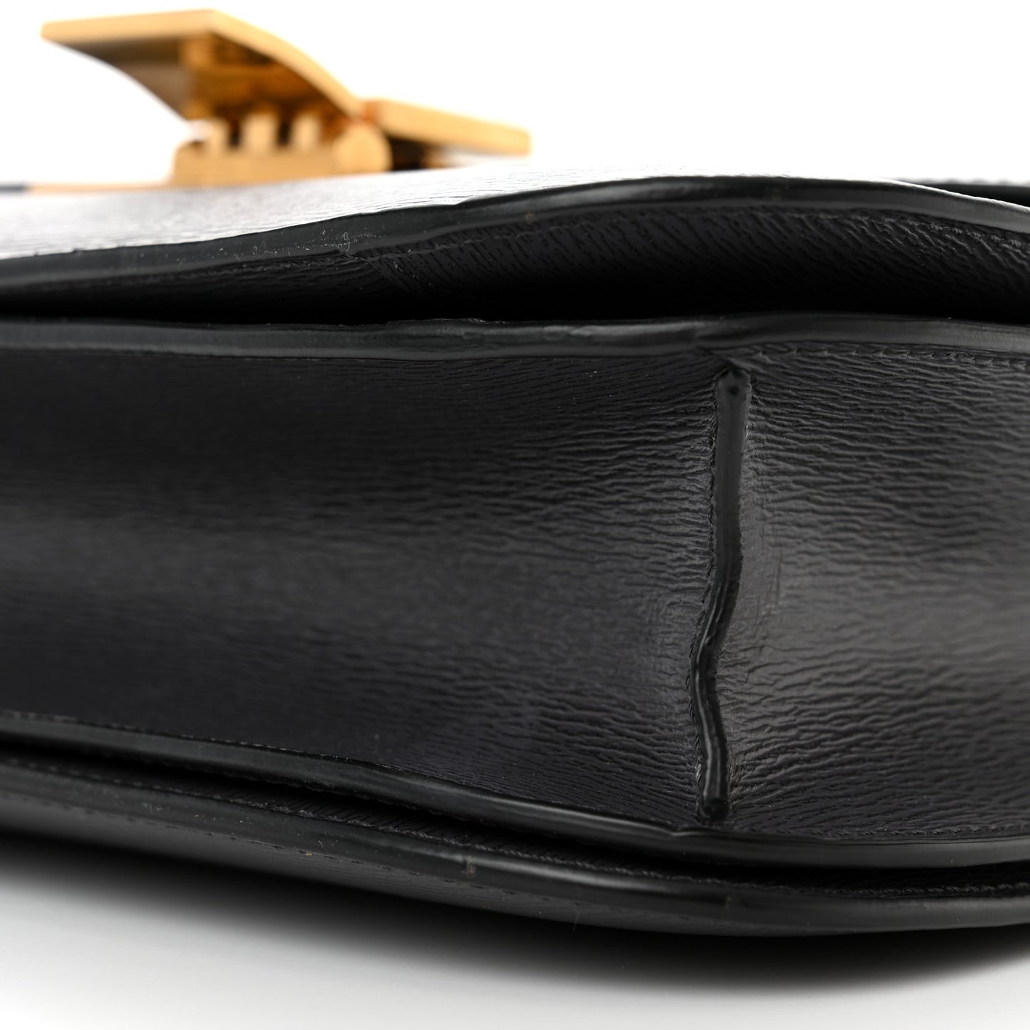 Liege Calfskin Medium Classic Box Flap Bag Liquorice