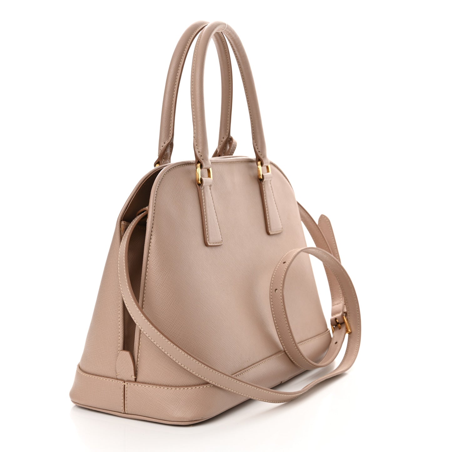 Saffiano Lux Open Promenade Tote Cammeo
